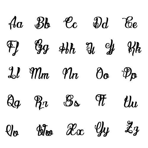 18K 골드 도금 네임 발찌 - 3