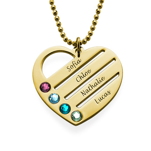 Gold Plated Engraved Necklace