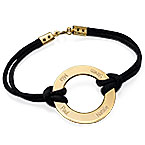 도금으로 된 인피니티 서클 팔찌써클 네임