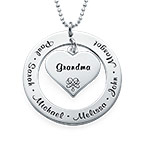 스털링 실버 할머니 목걸이