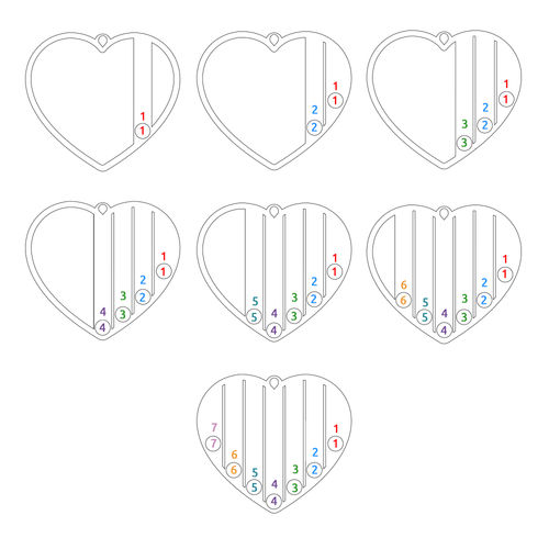 로즈 골드 도금의 엄마 탄생석 목걸이 - 8