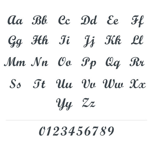 스털링 실버 더블 네임 반지 - 5