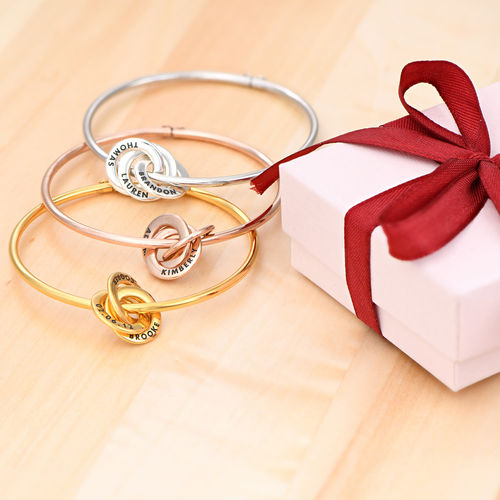 도금 러시안 링 뱅글 팔찌 - 1